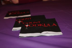 And of course in the spirit of Club Oasis, we needed vampire drink puns. :)